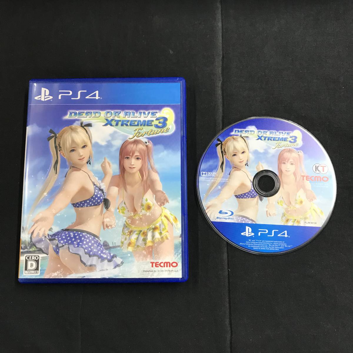 gu329 送料無料！PS4 ソフト DEAD OR ALIVE Xtreme 3 Fortune