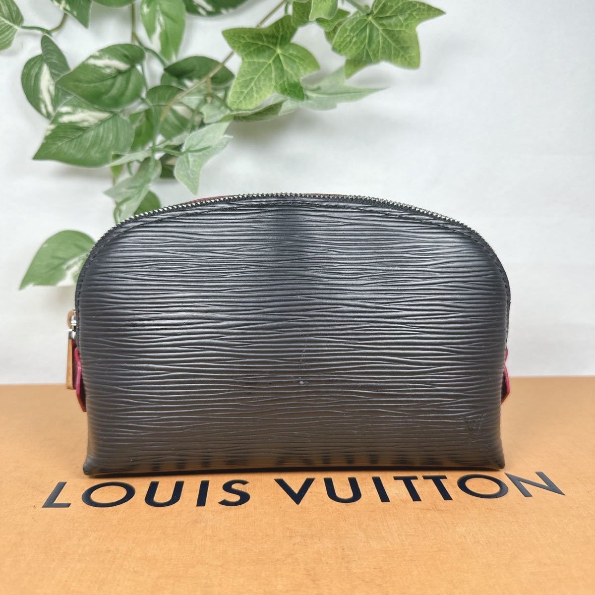 1円 ルイヴィトン LOUIS VUITTON エピ ポシェット コスメティック 化粧