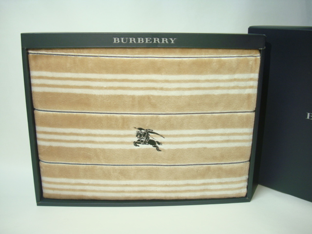 BURBERRY/バーバリー シール織綿毛布 シングル /【Buyee】 bot-online