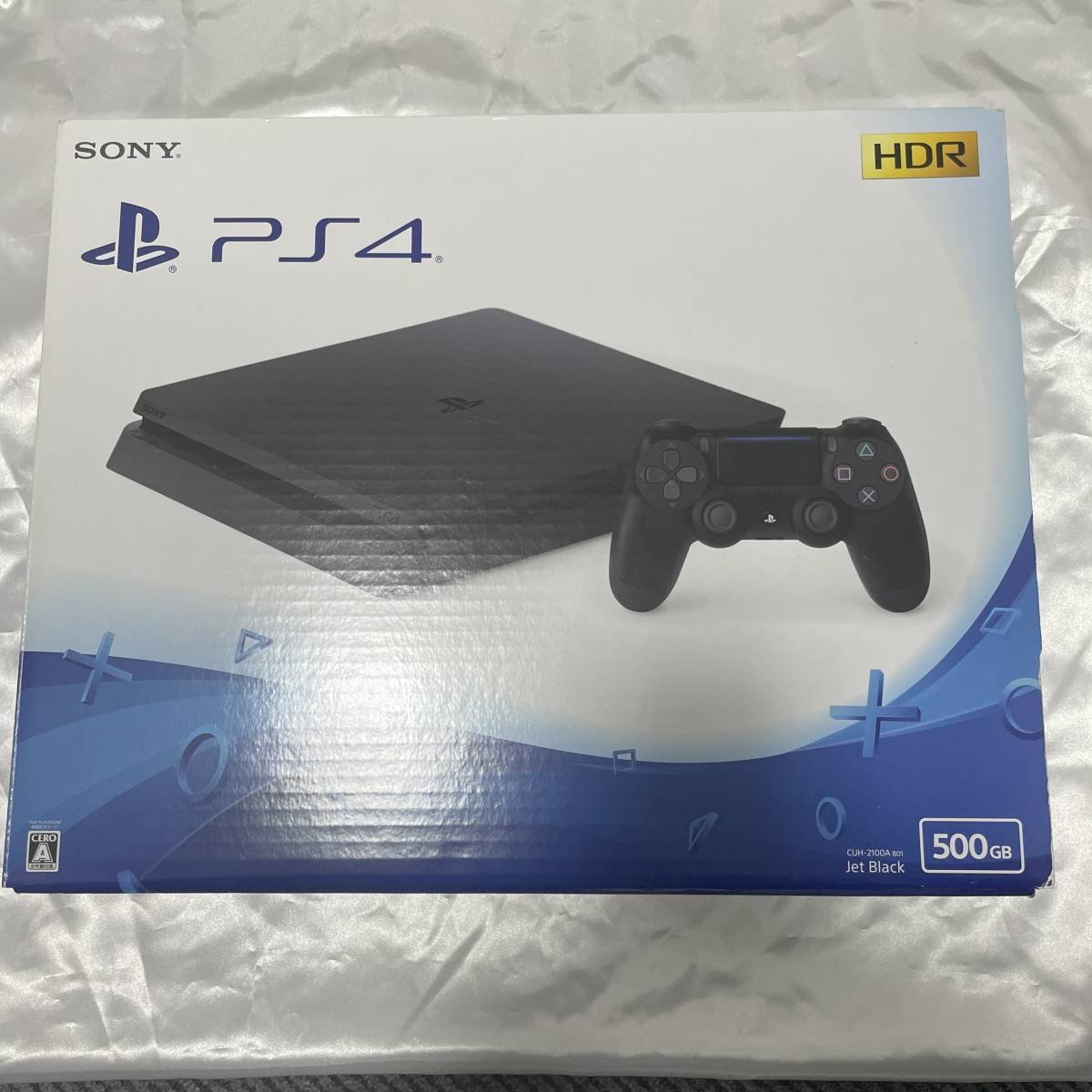 ☆動作確認☆PS4 本体/箱 セット 500GB ブラック SONY PlayStation4