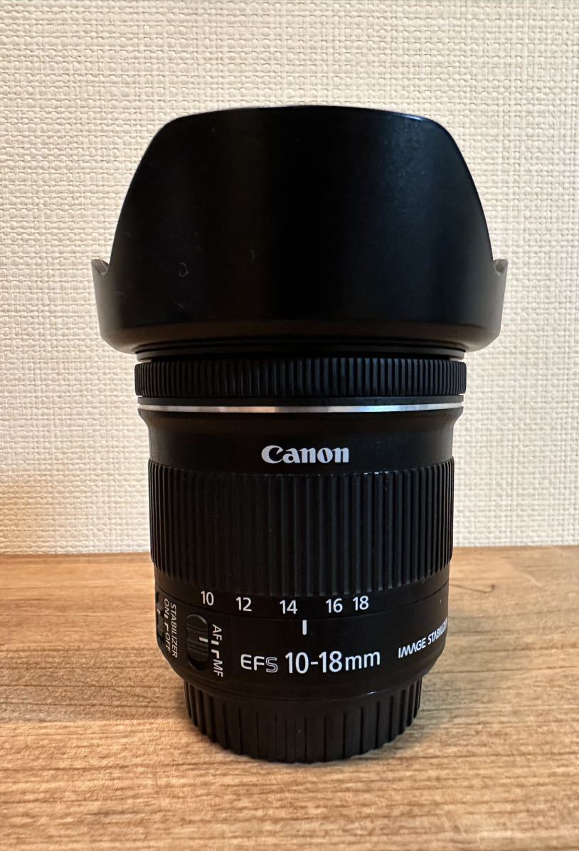 ◇超美品☆ Canon キャノンEF-S10-18mm F4.5-5.6 IS STM◇広角ズーム