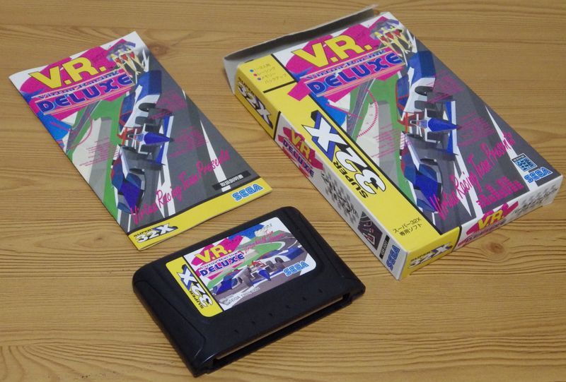 動作確認済】MDスーパー32X「バーチャレーシング デラックス (V.R.