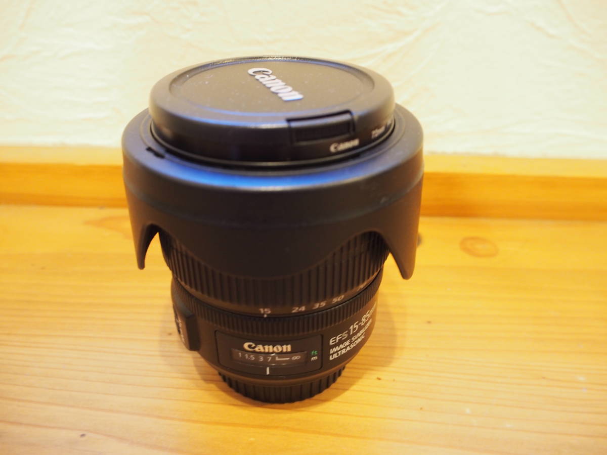 Canon 広角ズームレンズ EF-S15-85mm F3.5-5.6 IS USM APS-C対応 一部