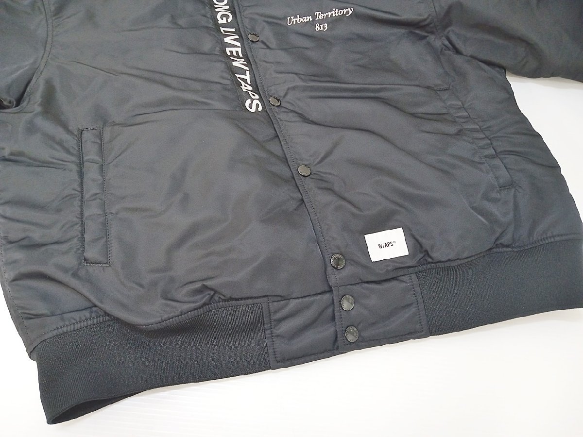 [12B-511-026-1] WTAPS ダブルタップス 22AW TEAM JAKET ボンバージャケット 222TQDT-JKM01 ...