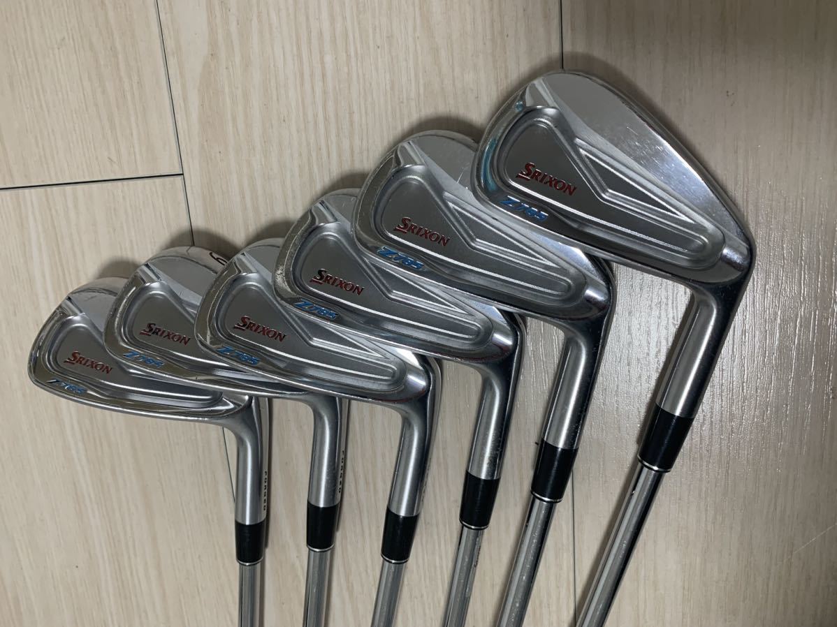 SRIXON アイアンセット Z785 5.6.7.8.9.P 計6本 ダイナミックゴールド