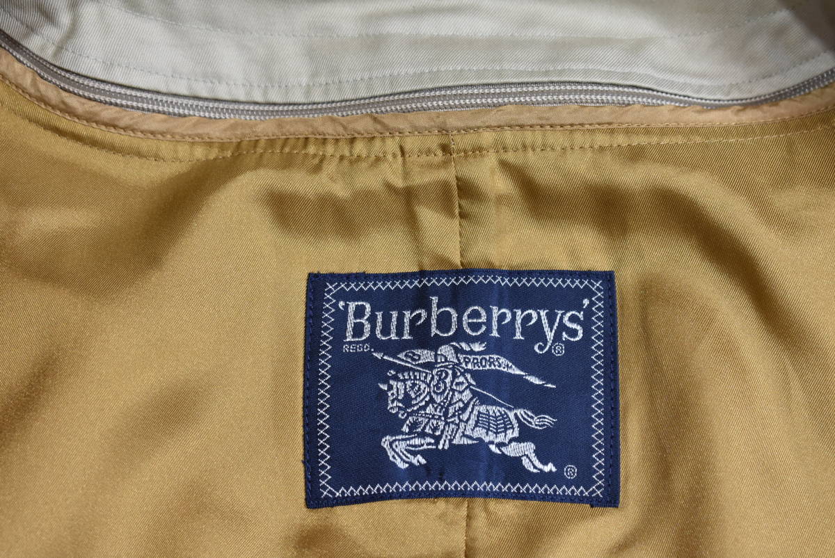 ③□Burberrys バーバリーズ メンズ ステンカラーコート Lサイズ