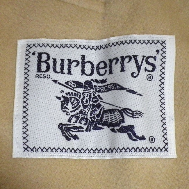 未使用 Burberry's バーバリーズ ヴィンテージ ステンカラー ウール