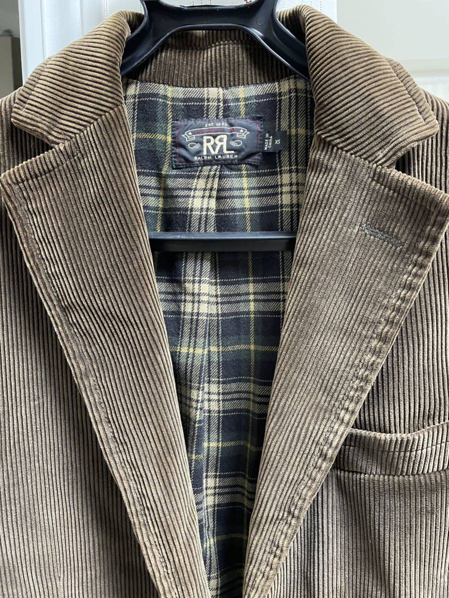 rrl RRLジャケット コーデュロイ 茶 美品 /【Buyee】