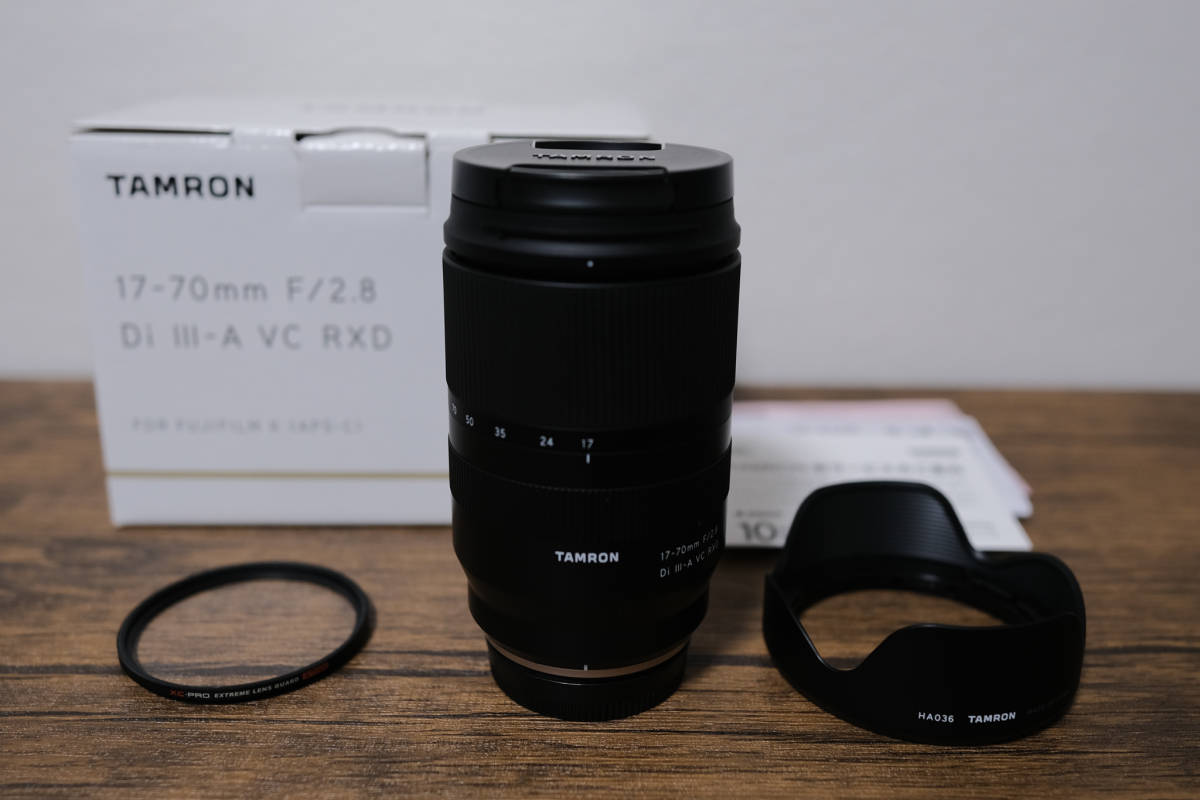 送料無料】【中古美品】TAMRON（タムロン） 17-70ｍｍ F/2.8 Di III-A