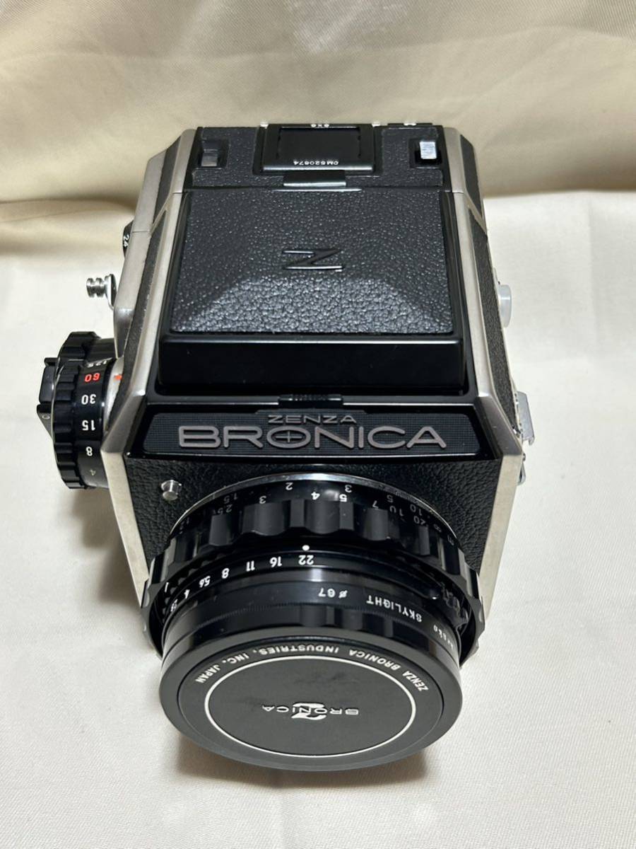 ☆ジャンク☆ ZENZA BRONICA EC-TL/NIKKOR 1:2.8F＝75mm