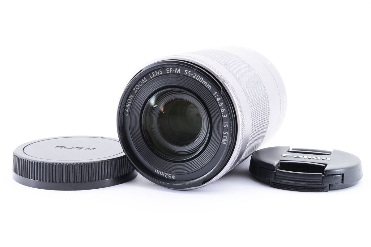 Canon】プロテクター付き☆EF-M 55-200mm IS STM-
