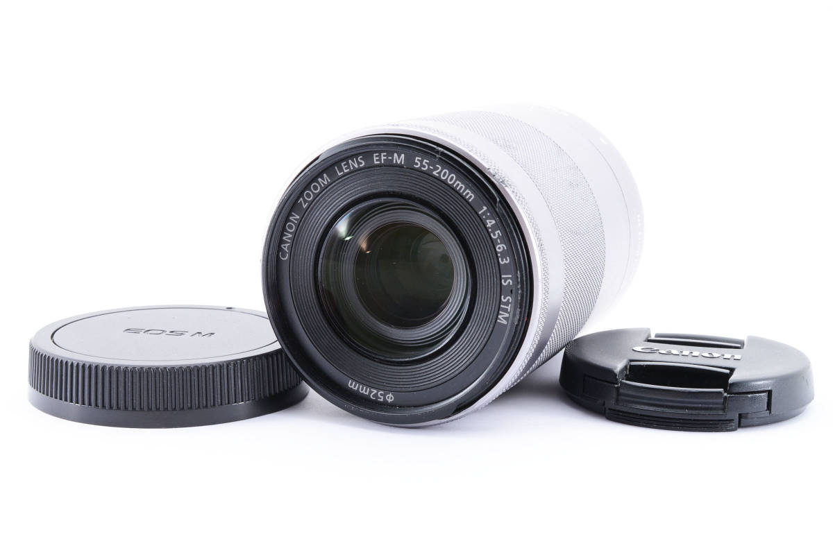 美品】CANON EF-M 55-200mm F4.5-6.3 IS STM-