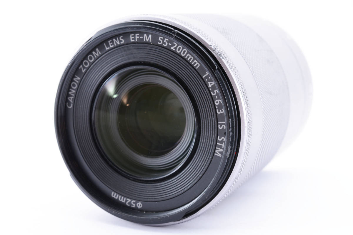 キャノン Canon EF-M 55-200mm F4.5-6.3 IS STM 望遠ズームレンズ ...