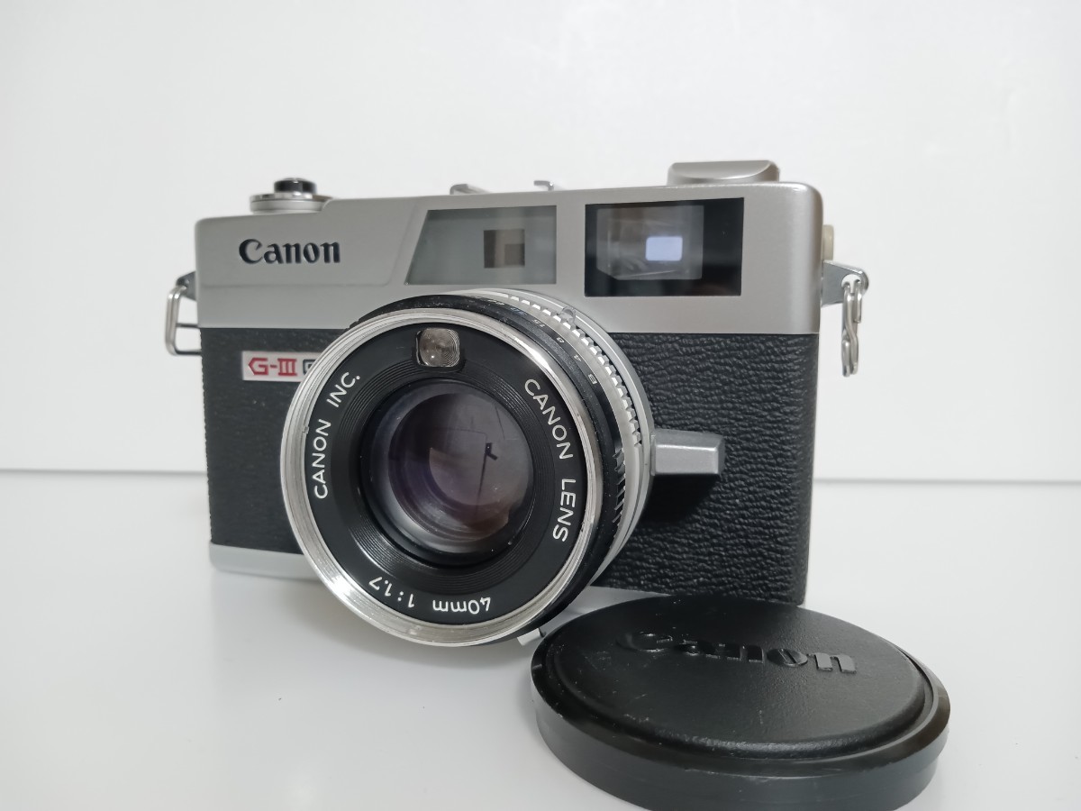 【美品】 キヤノン Canonet QL17 キャノネット レンジファインダー