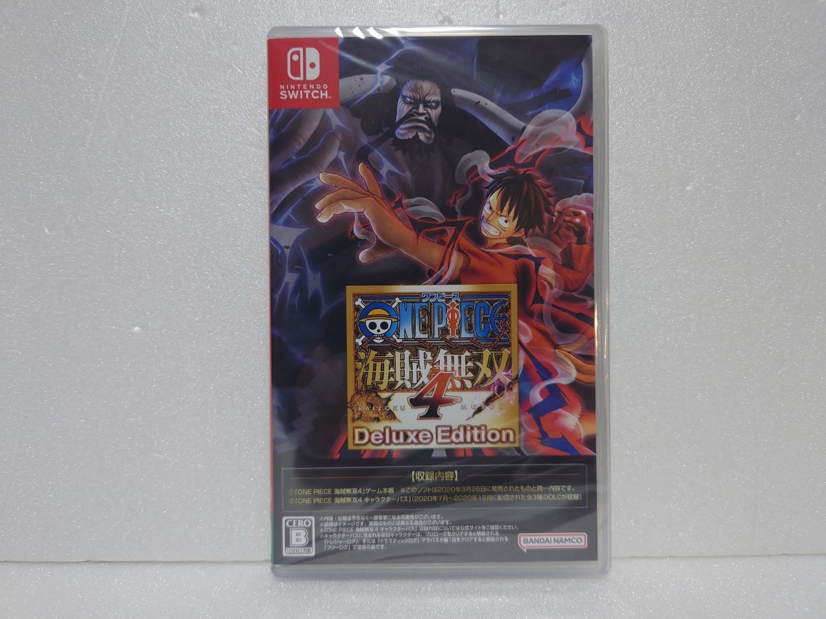 ONE PIECE 海賊無双4 [Deluxe Edition] Switch 新品未開封 送料無料