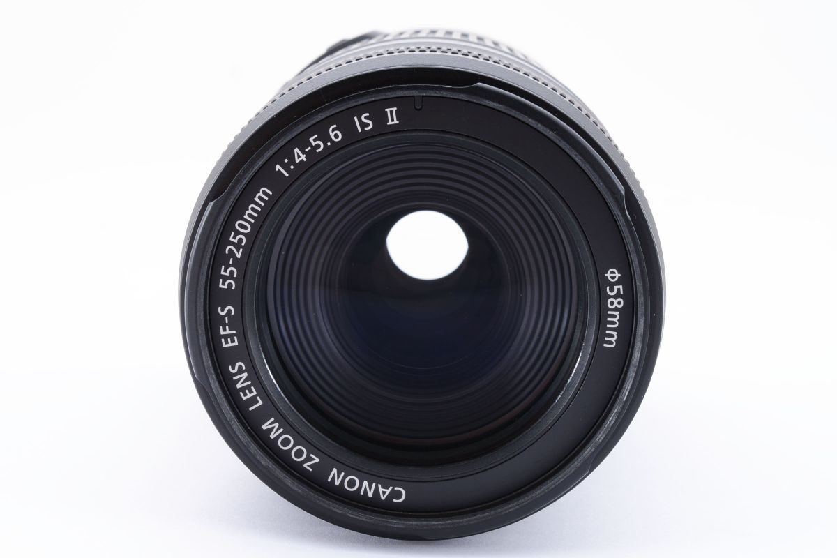 1118233 美品 Canon EF-S55-250mm f/4-5.6 IS Ⅱ 望遠レンズ /【Buyee