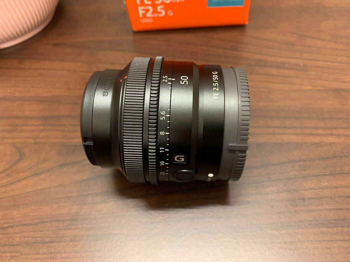 美品】 ソニー SONY FE 50mm F2.5 G SEL50F25G 標準単焦点レンズ 送料