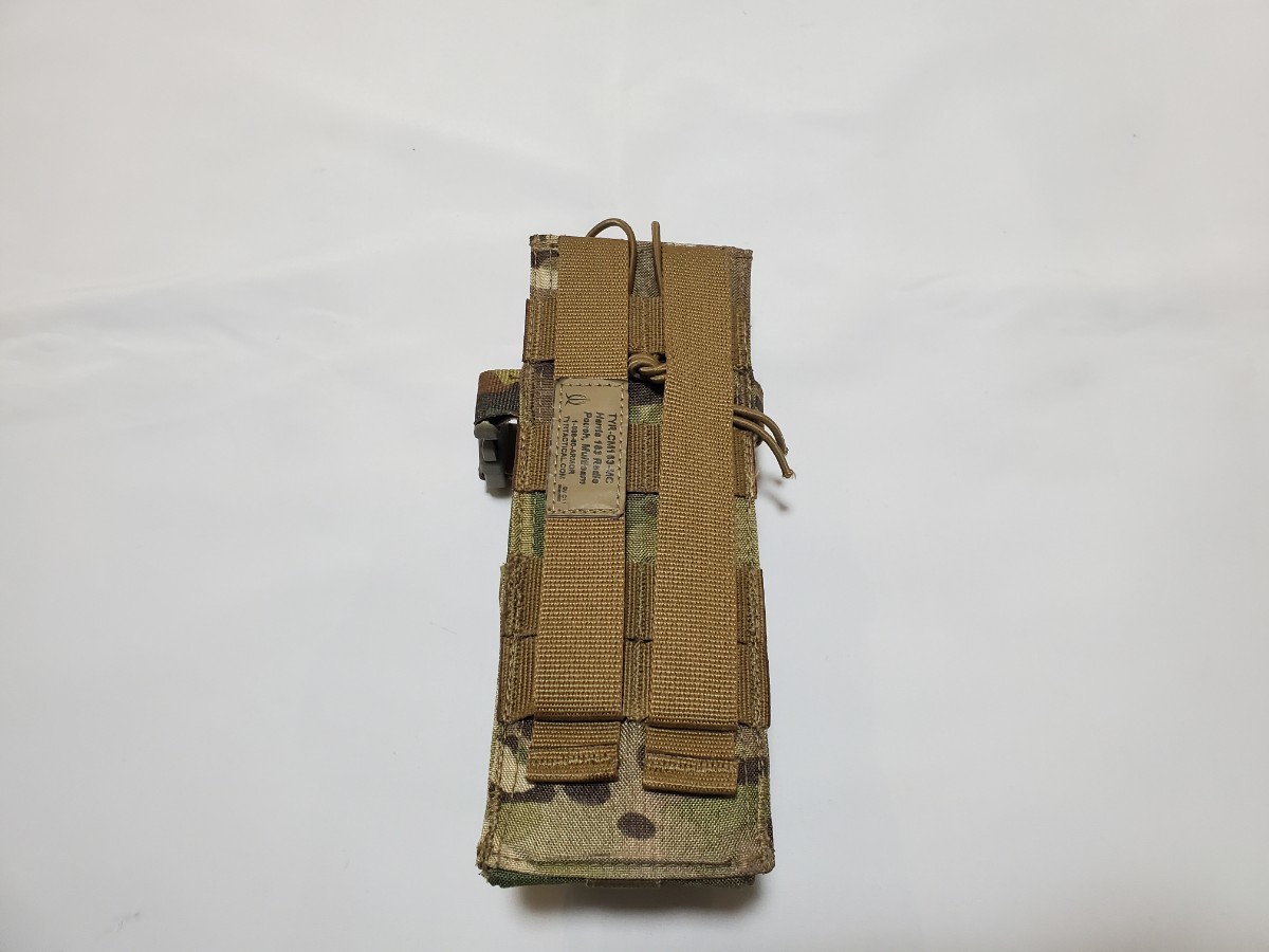 実物 廃盤 レア物 TYR Tactical PRC163 Radio Pouch ラジオポーチ MBITRポーチ マルチカム