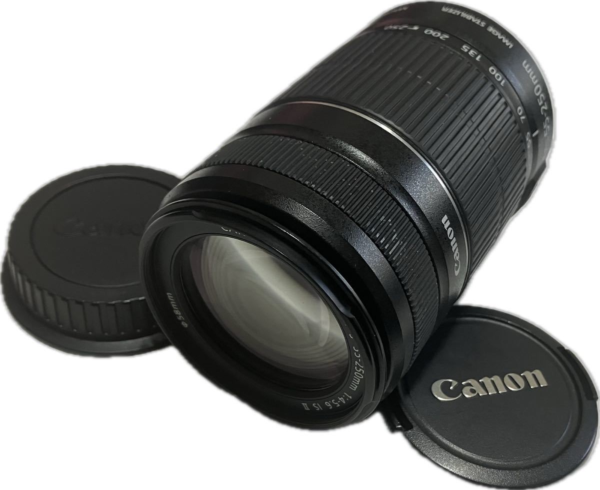 ☆極上美品☆ キヤノン CANON EF-S 55-250mm F4-5.6 IS II #7670099