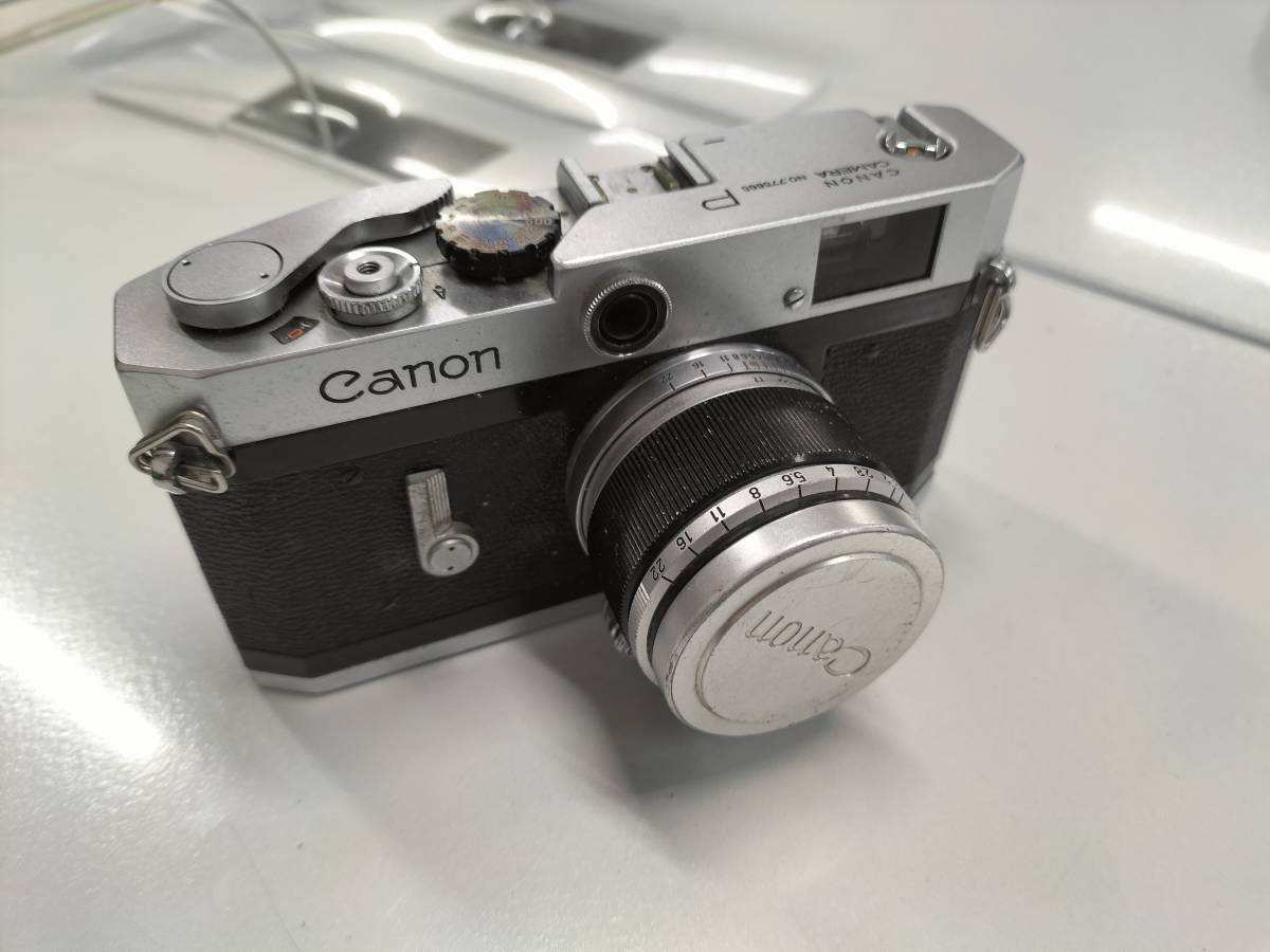 中古】Canon P型 ポピュレール キヤノン レンジファインダー フィルム