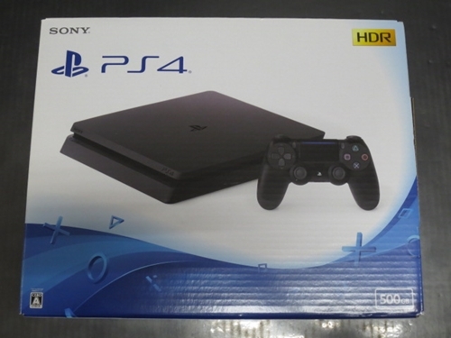 □【簡易動作確認済】PlayStation 4 ジェット・ブラック 500GB CUH