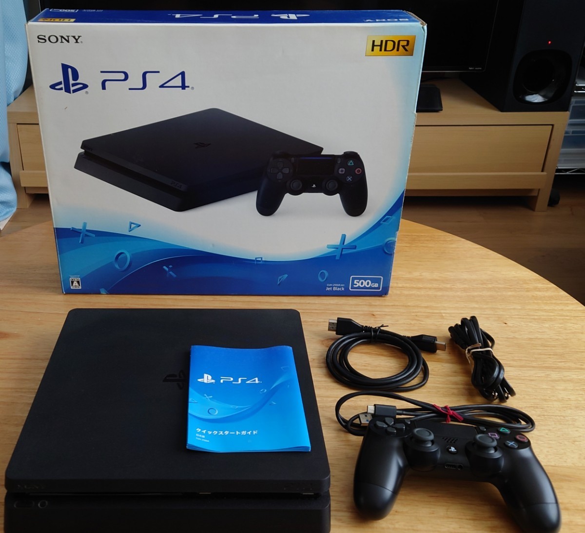 PS4 CUH-2100A BLACK 500GB