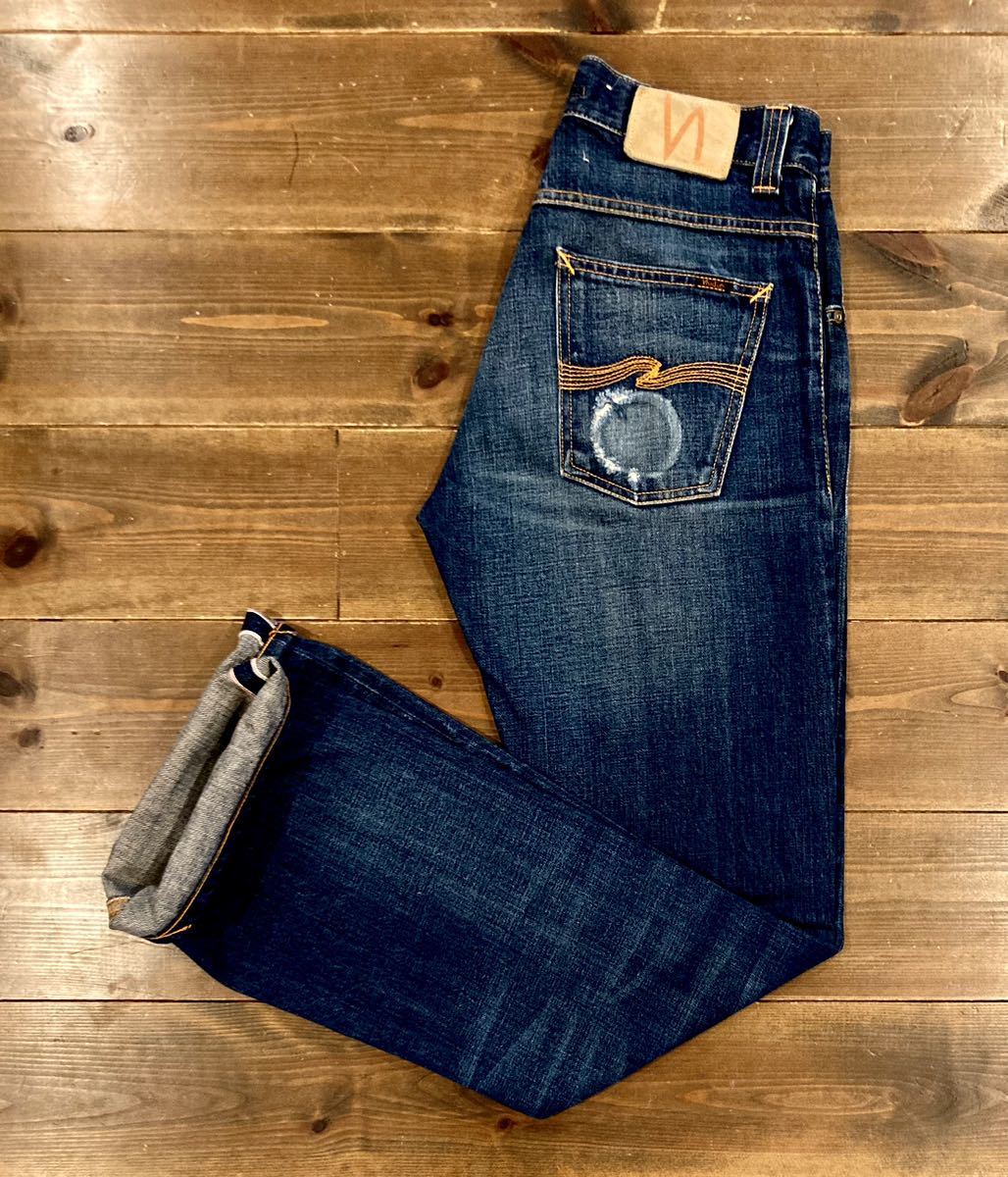 Regular Ralf 最終特価 初期 限定 コ ドーム加工 未使用 NUDIE JEANS ヌーディージーンズ NJ691 REGULAR RALF メンズ フレア ...