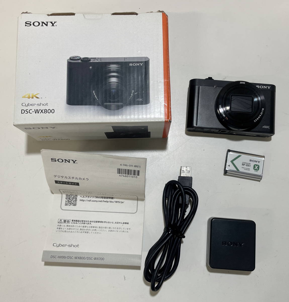 ジャンク 同梱不可】 SONY コンパクトデジカメ Cyber-shot DSC-WX800