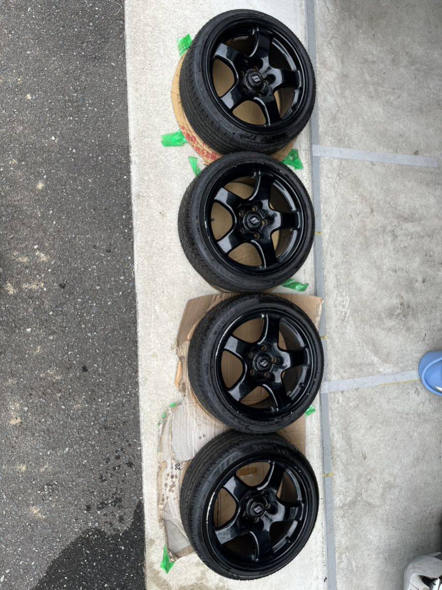 希少 R32 純正ホイール 16×8JJ +30 4本 新品タイヤセット アルミホイール RAYS ナンカン NS20 /【Buyee ...