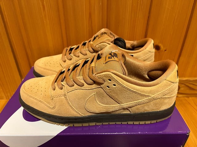 27.5cm》SNKRS購入 新品 Nike SB Dunk Low Pro Wheatナイキ SB ダンク