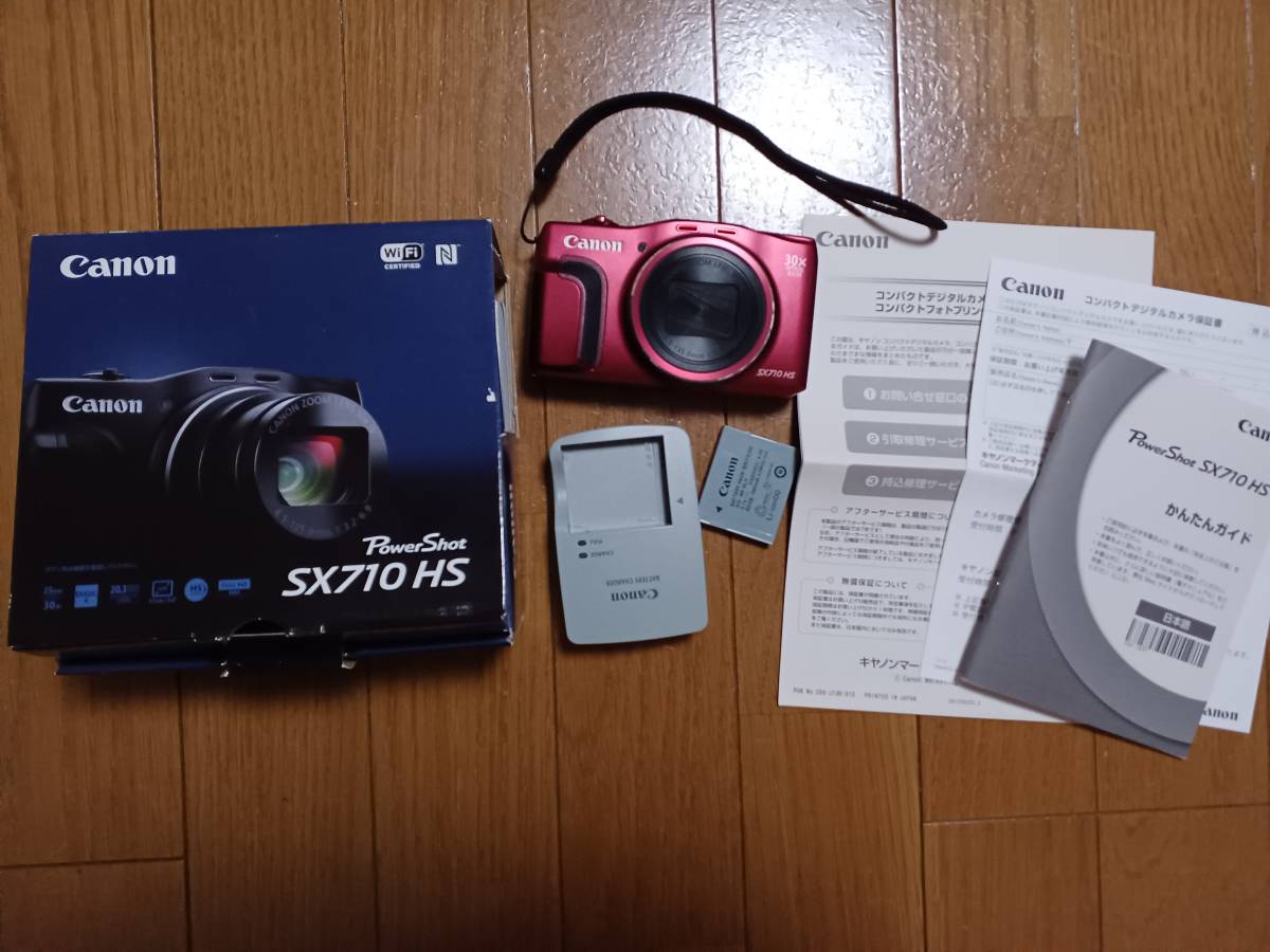 動作品】CANON PowerShot SX710HS-