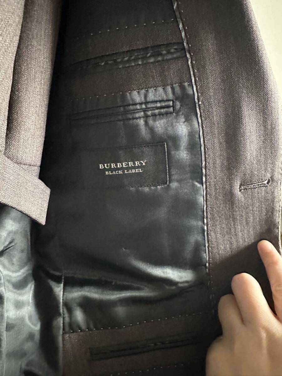 極美品】BURBERRY BLACK LABEL スリーピーススーツ 38L-