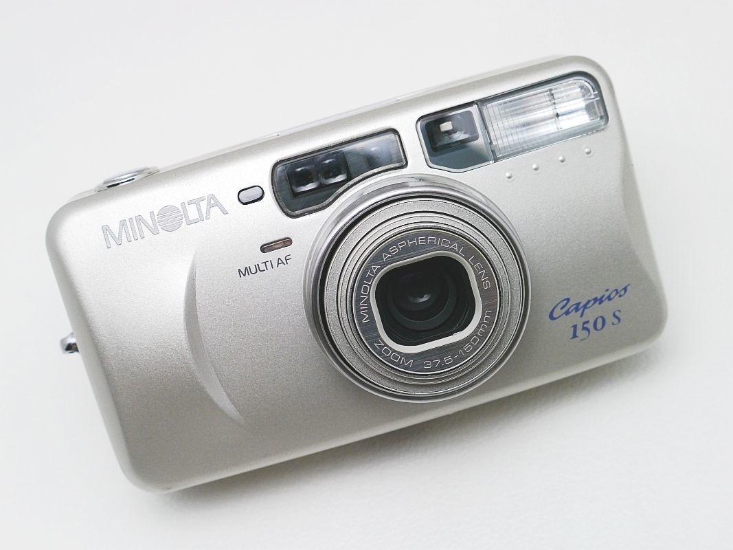 動作良好清掃済◇Minolta ミノルタ P´s◇コンパクトフィルムカメラ-