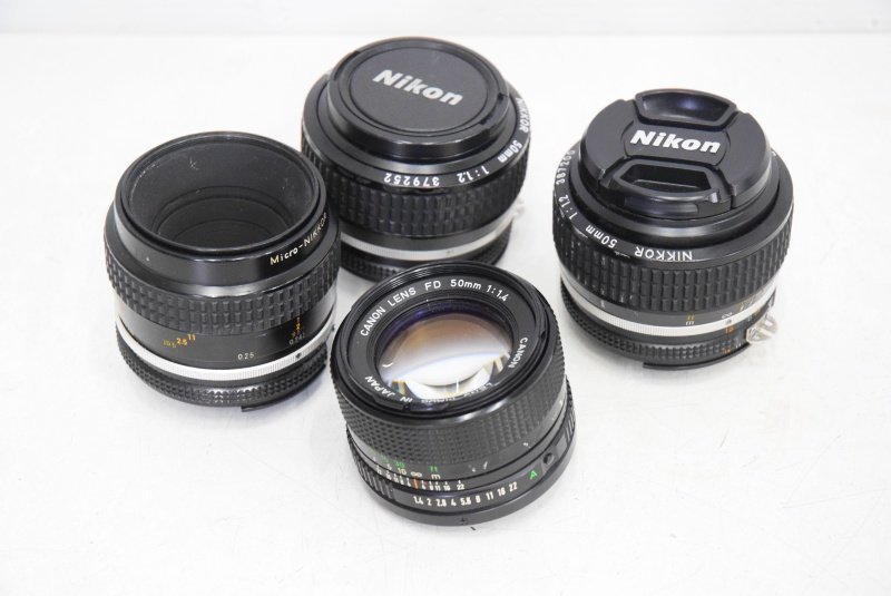 Nikon レンズ　6本　ジャンク