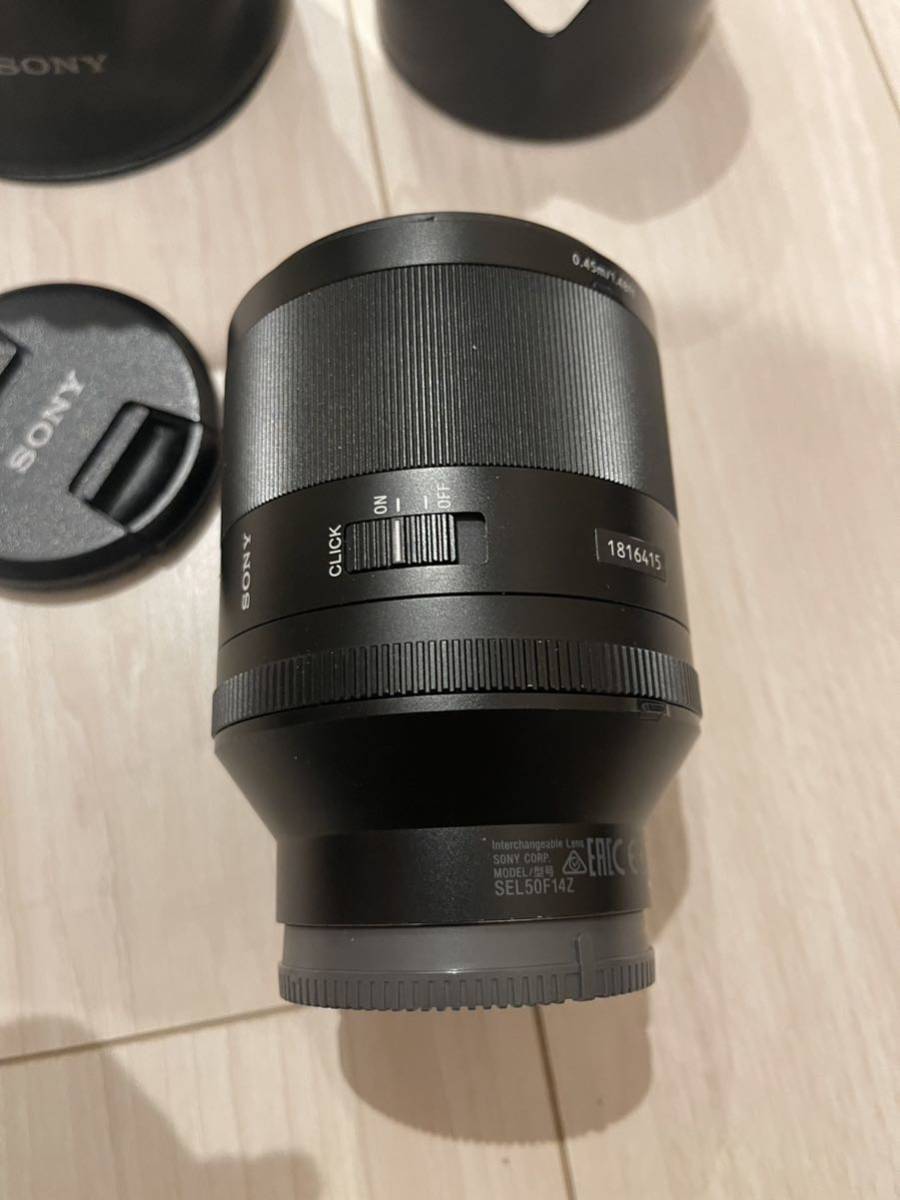 美品 1円から ソニー SONY Planar T* FE 50mm F1.4 ZA SEL50F14Z