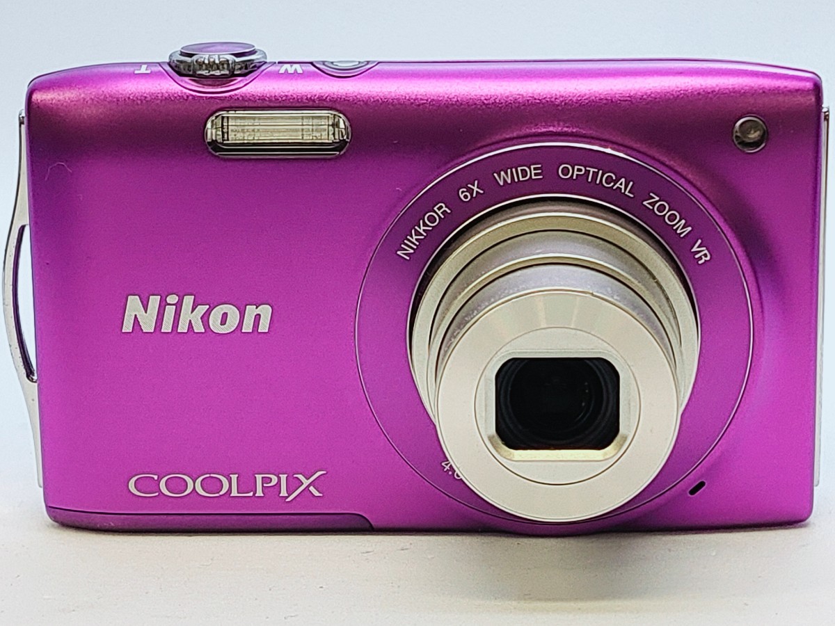 1042 【動作品】Nikon ニコン COOLPIX S3300 コンパクトデジタルカメラ