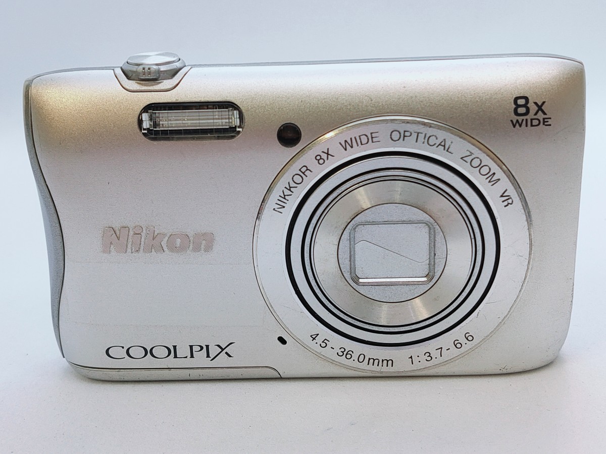 4499 【動作品】Nikon ニコン COOLPIX S3700 コンパクトデジタルカメラ
