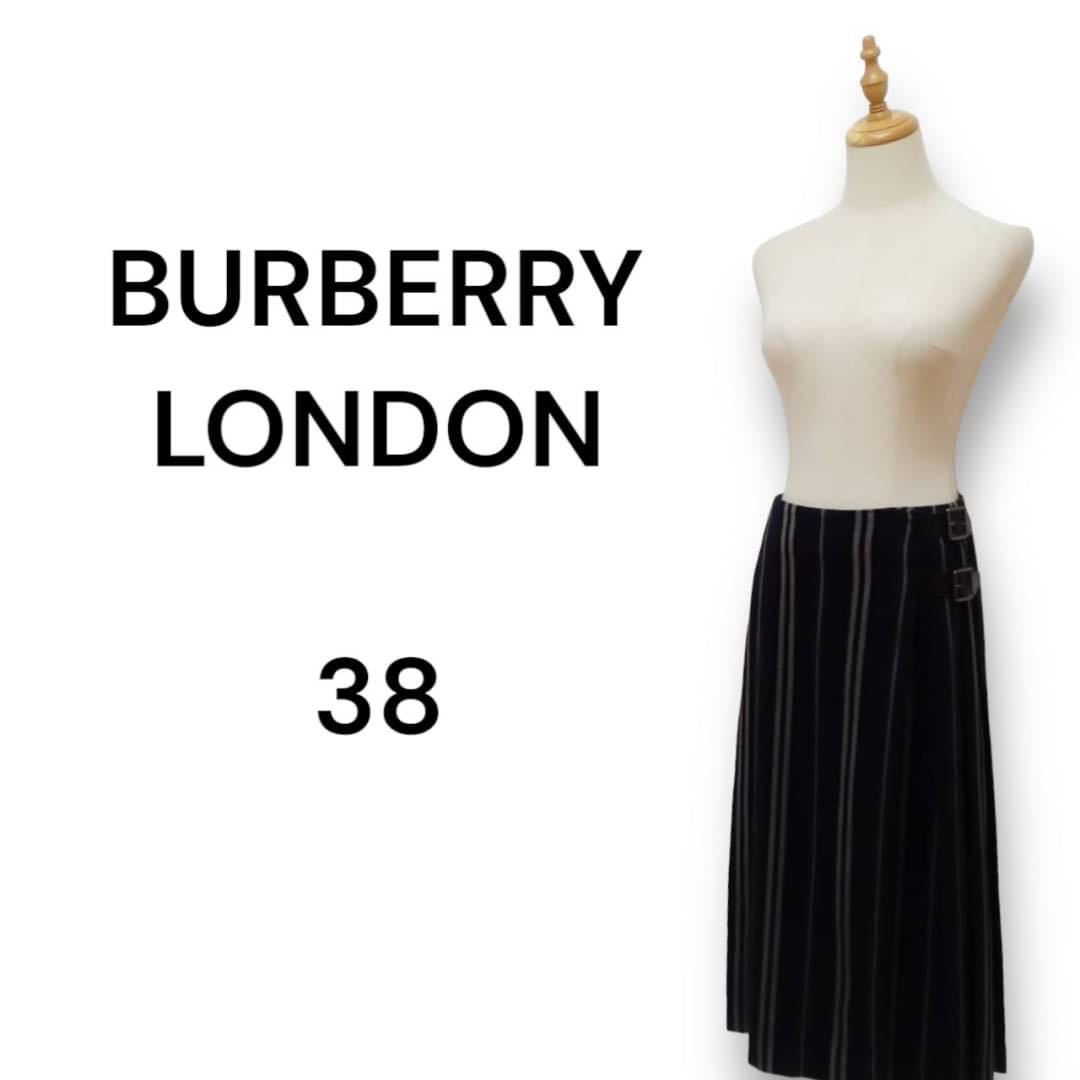 BURBERRY LONDON バーバリーロンドン ラップスカート 巻きスカート