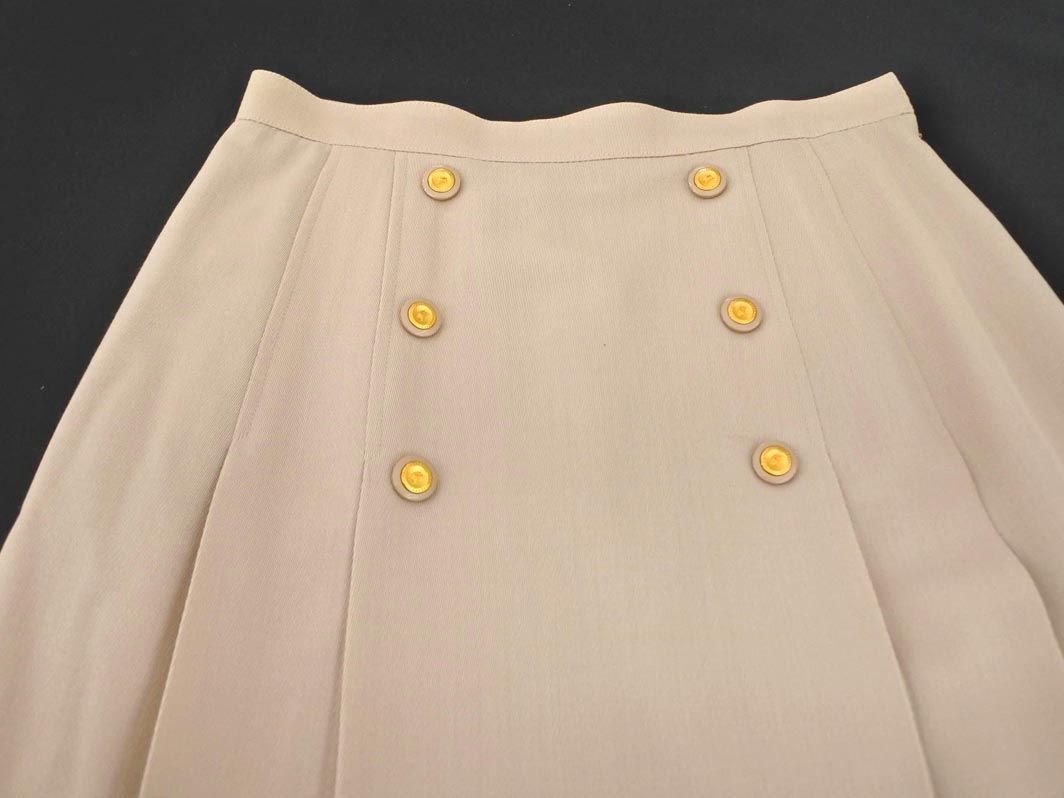 burberrys バーバリーズ ウール100% タック ロング スカート size11
