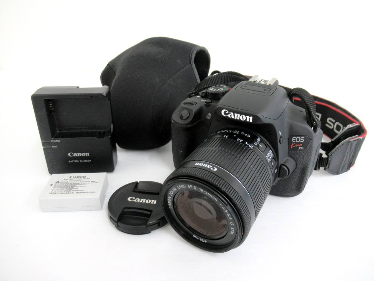 Canon/キヤノン】戌②218//美品/バッテリー付 CANON EOS Kiss X7i