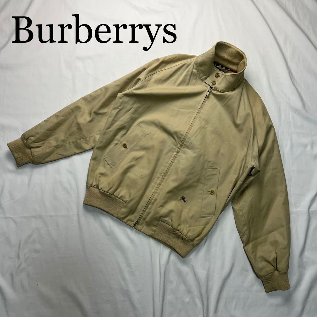 Burberrys バーバリーズ ブルゾン ジップアップ ベージュ ノバチェック