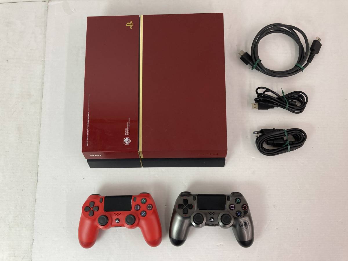 22076) □ 【1円～】 PS４本体 CUH-1200A メタルギアソリッド 中古品