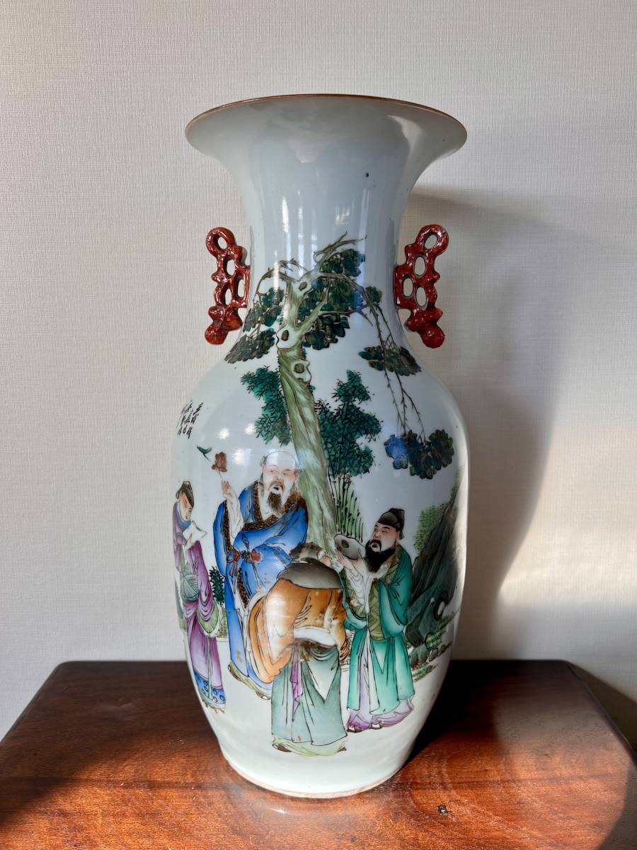 特販安い飾壷 銅器 花器 花入 花生 壷 飾り壷 中国美術 花器
