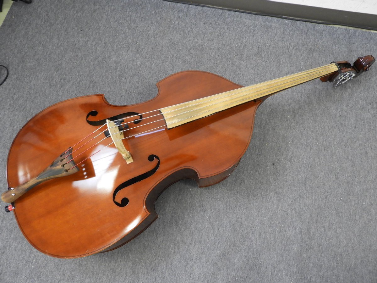 京都チャキ製 ウッドベース コントラバス 3/4サイズ - 弦楽器、ギター