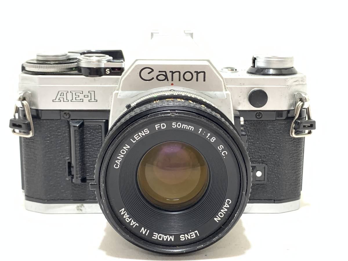 ☆ボディ特上品・レンズ難あり品☆ CANON キャノン AE-1 / FD 50mm F1