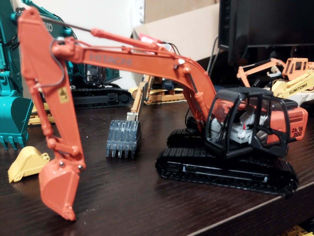 日立建機 ZAXIS 200-7 ICT仕様 1/50 - 模型/プラモデル