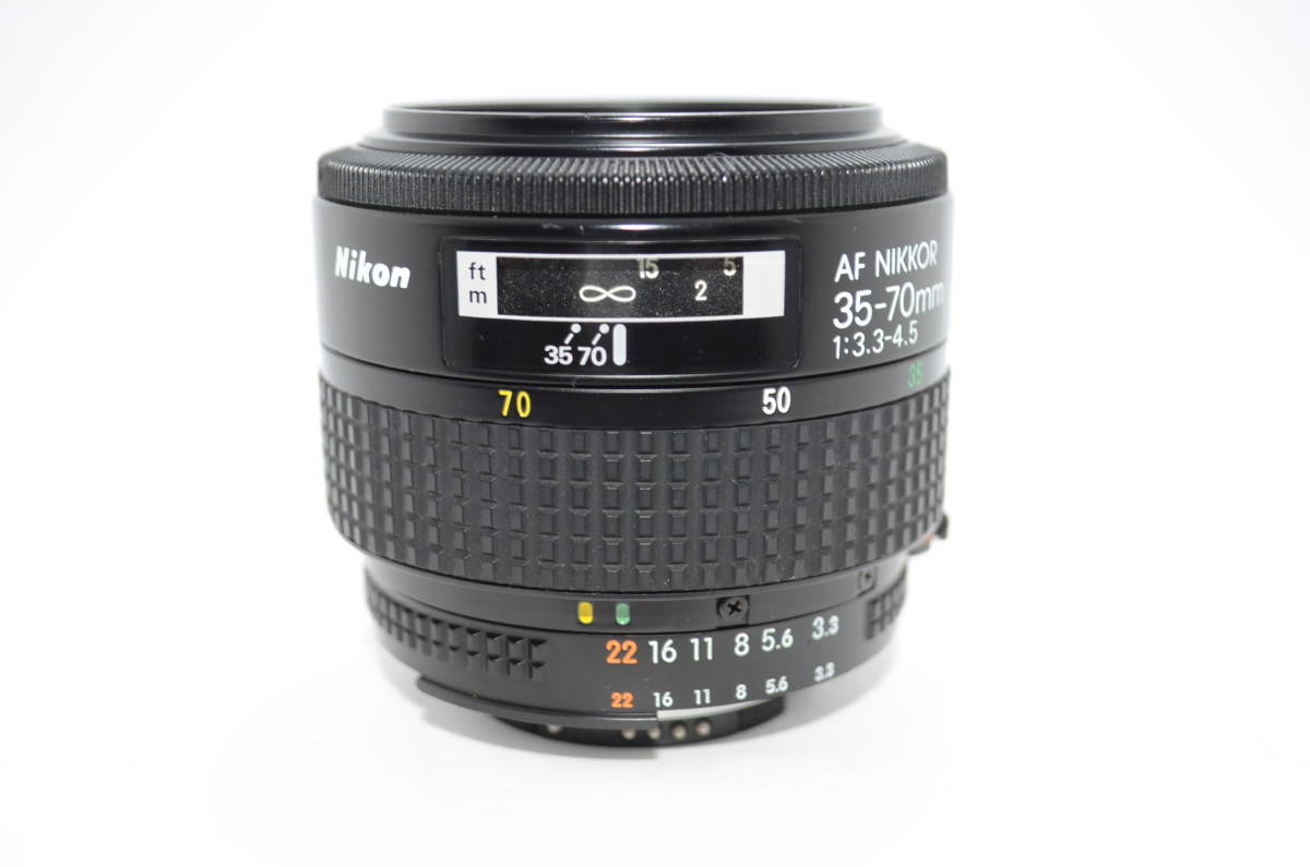 外観特上級】Nikon AF Nikkor 35-70mm F3.3-4.5 ニコン #t11677