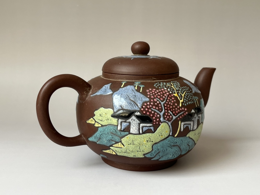 A000016 中国宜興紫砂壺急須茶壺茶器茶道具在銘時代物中国美術煎茶道具