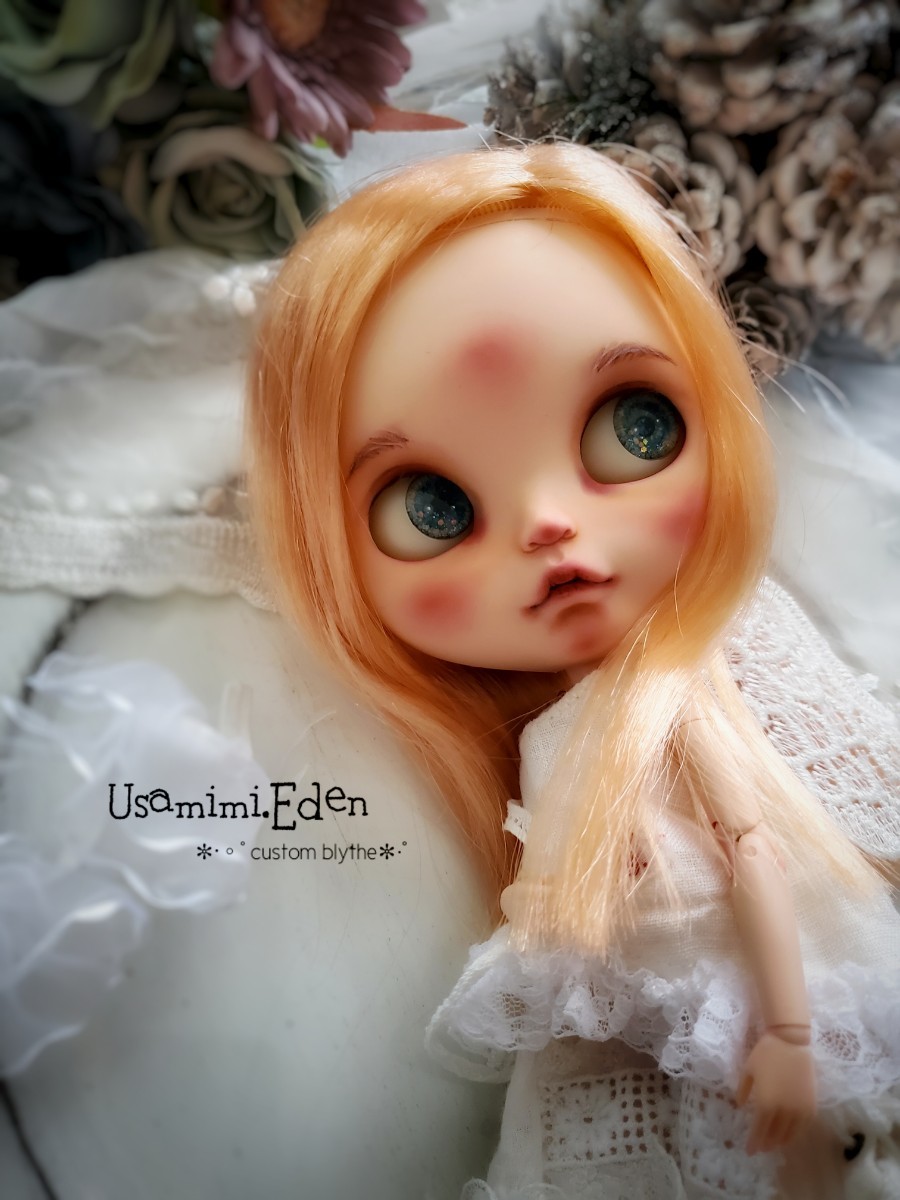 カスタムブライス うさみみ・えでん custom Blythe （難あり