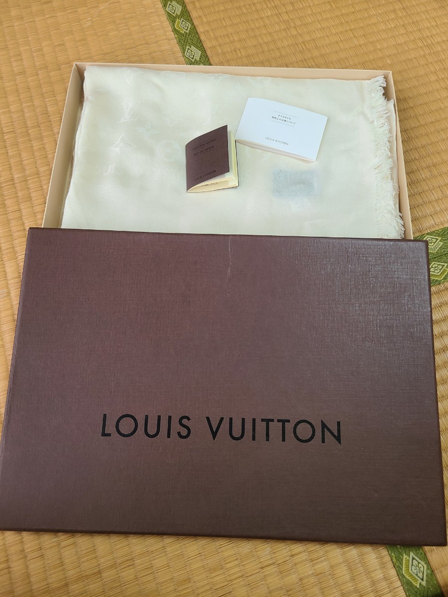 LOUIS VUITTON ルイヴィトン ショール モノグラム 大判 ストール